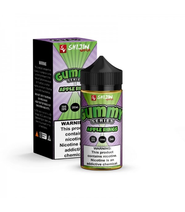 Shijin Gummy Series Apple Rings 100ml Vape Juice