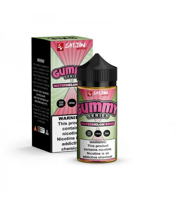 Shijin Gummy Series Watermelon Rings 100ml Vape Juice