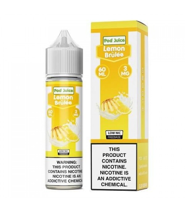 Pod Juice Lemon Brulee 60ml Vape Juice